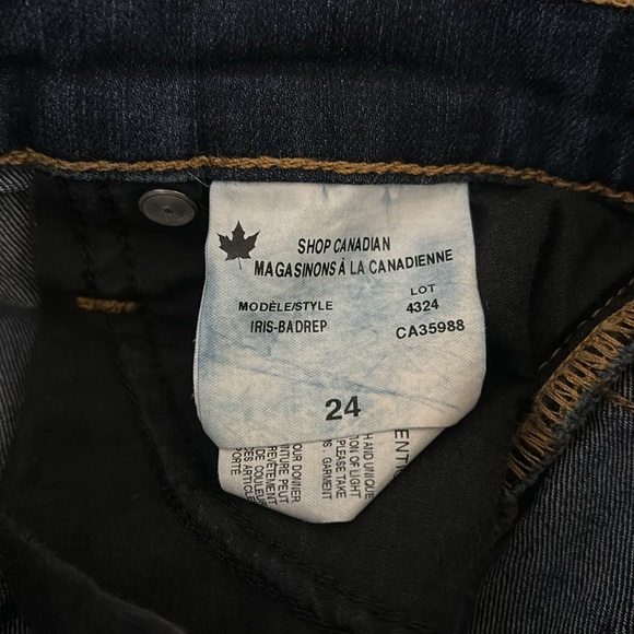 Iris high waisted skinny jeans. Size 24 - Picture 5 of 5